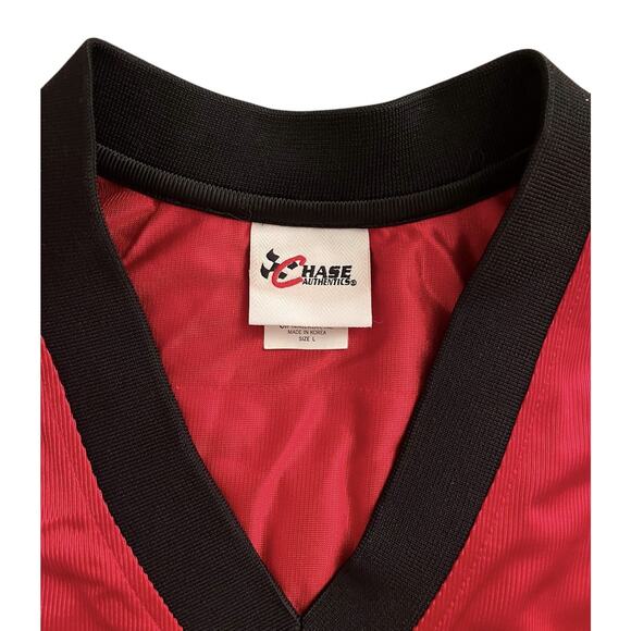 Chase Authentic NASCAR Stitched Dale Earnhardt Jr #8 Budweiser Jersey Men’s L - Picture 4 of 13